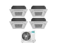 Climatiseur Hisense quadri split cassette 12000 BTU couleur non spécifiée