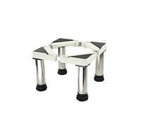 Climatiseur intérieur Support Augmenter lave-vaisselles Piédestal Antidérapant Réglable longueur 50-75cm largeur 42-65cm Lave Linge Machine à Laver Stent Base de Réfrigérateur