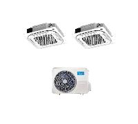Climatiseur Midea dual split air conditioner cassette 12 000 BTU not-specified