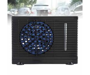 Climatiseur Mini Portable 12V pour Voiture, Ventilateur Refroidisseur d'Air Évaporatif pour Maison, Système de Climatisation Universel Automobile pour Véhicules Voiture Camion, Camping-cars, Voyageurs