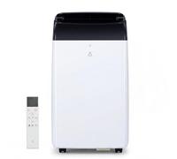 Climatiseur Mobile 10000 BTU, 4-En-1 Silencieux Portable Climatiseur 3.0 KW, Refroidissement, Ventilation Et Déshumidification Ventilateur 2 Vitesses Minuterie 24h, Pour Chambre/Bureau Jusqu'à 46㎡