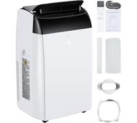 Climatiseur Mobile 12000 BTU, 4 En 1 Climatiseur Portable 3.5kW - Refroidissement, Ventilation 2 Vitesses, Déshumidificateur 45L/Jour, Mode Silencieux, Minuterie 24H, écran Digital, Adapté Jusqu'à 51㎡