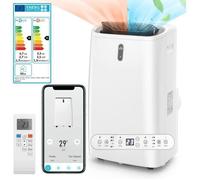 Climatiseur Mobile 16000BTU - RELAX4LIFE- 5 en 1 - Climatiseur Portable 4700W R290 - 35-40m2 - Mode Nuit - Classe énergétique A
