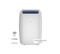 Climatiseur mobile 2300 W 7 800 BTU/h Classe énergétique A+ Non réversible Blanc glacier