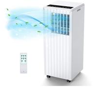 Climatiseur mobile 3-en-1 - LUNSY - 7000 BTU - JHS-7K A029 - Blanc - Déshumidification 36L/jour - Mode nuit silencieux