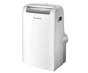 Climatiseur mobile 4 en 1 - ARISTON - Mobis 10 Pro - 10000 BTU/2,9kW - Refroidissement Déshumidificateur Ventilateur Mode nuit