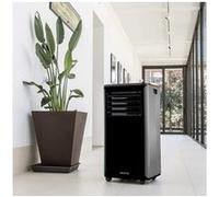 Climatiseur mobile 4 en 1 avec fonction climatisation,chauffage,ventilation,déshumidification 9000 btu noir Noir G
