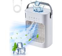 Climatiseur mobile 4 en 1 - Refroidisseur d'air évaporatif Réservoir d'eau 700ml - Pièces détachées et accessoires pour