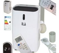 Climatiseur mobile 5en1 Climatiseur 12000 BTU 3,5kW Climatiseur ventilateur EEK A 56187