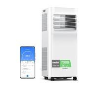 Climatiseur Mobile 7000 BTU, 3 Modes, 3 Vitesses de ventilation, 23?, Breezy Cool 2.0, Contrôle APP, Alexa