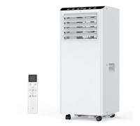 Climatiseur Mobile 7000 BTU, 4-En-1 Climatiseur Portable 2.0 KW - Refroidissement, Déshumidification, Ventilation, Mode Sommeil Silencieux - Minuterie 24H, écran Digital, Jusqu’à 25㎡