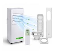 Climatiseur mobile - 7000 BTU/h - Monobloc - 3 fonctions (refroidissement, déshumidification, ventilation