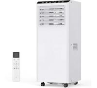 Climatiseur mobile 9000 BTU 3-en-1, refroidissement, ventilation 2 vitesses, déshumidification, pour pièces jusqu’à 40 m², réfrigérant R290 écologique, faible bruit, installation facile, haute qualité