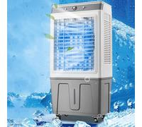Climatiseur Mobile, Climatiseur Portable avec 3 Vitesses de Vent, Refroidisseur par Évaporation pour Une Utilisation en Extérieur avec Oscillation de 120°, Refroidisseur D'air(Size:92x42x32cm)