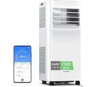 Climatiseur Mobile COMFEE 7000 BTU, 3 Modes, 3 Vitesses de ventilation, 23㎡, Breezy Cool 2.0, Contrôle APP, Alexa