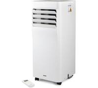 Climatiseur mobile - DOMO - DO10162 - 7000 BTU (327m3/h) - 4-en-1 : fraîcheur, ventilation, déshumidification & purification - Blanc