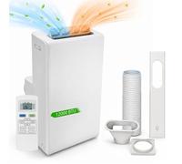 Climatiseur mobile - GÉNÉRIQUE - 12 000 Btu - Wi-Fi connecté - 3 52 kW (froid/chauffage) - 35 m²