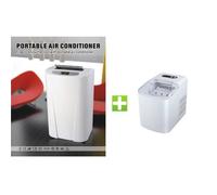 Climatiseur Mobile - KLAISER - AGX140 - 14000 Btu - Réversible - Machine à Glaçons ICE KUBE 180