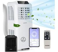 Climatiseur mobile Klarstein 7000 BTU - refroidisseur d'air silencieux - rafraichisseur d'air - Blanc
