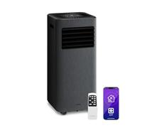 Klarstein Climatiseur mobile AireLux – 9 000 BTU, 3-en-1, jusqu'à 33 m², télécommande, gris foncé