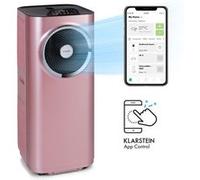 Climatiseur mobile Klarstein Kraftwerk Smart 10K 3-en-1 10000 BTU contrôle par appli télécommande Rose G