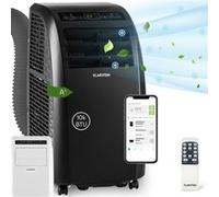 Climatiseur mobile Klarstein Metrobreeze Rom Smart 10 000 BTU / 3,0 kW EEC A+ télécommande Noir G