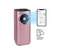 Climatiseur mobile Klarstein Kraftwerk Smart 10K 3-en-1 10000 BTU contrôle par appli télécommande Rose G