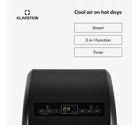 Climatiseur mobile Metrobreeze Rom Smart 10 000 BTU / 3,0 kW EEC A+ télécommande A+