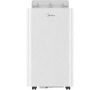 Midea Climatiseur mobile Silent Cool 26 Pro WF 3 en 1 avec tuyau d'évacuation, refroidissement, déshumidification, ventilation, 9000 BTU, 2,6 kW, pour pièces env. 80 m³ (32 ㎡), EEK A