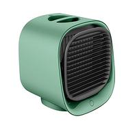 Climatiseur mobile - Mini climatiseur portable USB - Petit conditionneur - Peu bruyant - Cristal de glace - 3 vitesses réglables - Pour chambre à coucher, bureau, voiture