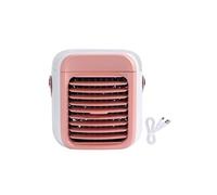 Climatiseur Mobile mini refroidisseur d'air de bureau ventilateur (rose)