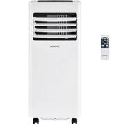 Oceanic Climatiseur mobile 7000 BTU 2050W – Déshumidificateur programmable, Classe A, Blanc G