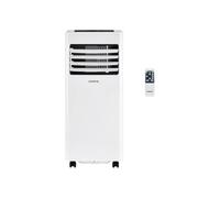 Oceanic Climatiseur mobile 7000 BTU 2050W – Déshumidificateur programmable, Classe A, Blanc G