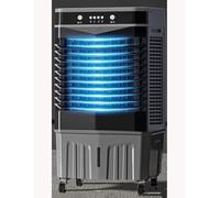 Climatiseur Mobile Portable Refroidisseur par évaporation avec 3Vitesses 3 Modes de Vent Télécommande Minuterie 12h Oscillant à 120 degré Ventilateur Refroidisseur d'air avec Packs de Glace