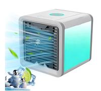 Climatiseur mobile rafraîchisseur d'air 3 en 1 - Refroidisseur d'air - 3 vitesses - silencieux - Rotation à 90° - d'atomisation