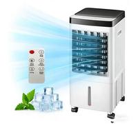 Climatiseur Mobile, refroidisseur d'air, climatisation portable avec réservoir d'eau de 10L et 3 vitesses, climatiseur portable
