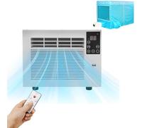 Climatiseur Mobile, Refroidisseur D'air Climatisation sans Unite Exterieure Refroidisseur D'air Climatiseur pour Maison/Bureau,Airconditioning+1.2mtent