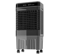 Climatiseur Mobile Sans Evacuation Clim' Tactile Portable avec Double Reservoir Eau 3 Vitesses 12H Minuteries 120° Oscillation Refroidisseur d'air pour Maison Bureau Chambre