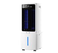 climatiseur mobile sans evacuation Climatiseur Mobile Silencieux, Rafraichisseur d'Air Silencieux avec Réservoir Amovible 15L, Oscillation 120°, 3 Vitesses, Autonomie 7.5h pour Maison et Bureau