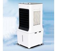 Climatiseur Mobile Sans Évacuation Rafraîchisseur d'Air Portable avec 3 Vitesses Climatiseur Mobile Silencieux avec Réservoir d’Eau 12L Oscillation 60° Ventilateur Refroidisseur d'Air Économe Énergie