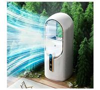 Climatiseur Mobile sans éVacuation, Rechargeable par USB,avec Humidificateur Clim Portable Silencieux Et Portatif Ventilateur De Table, Plus SûR pour Les Enfants