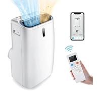 Climatiseur Mobile Silencieux 14000BTU - RELAX4LIFE - 5 en 1 - 40㎡- Commande Smart App - Refroidisseur d'air