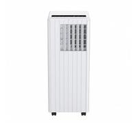 Climatiseur mobile silencieux 3-en-1 7000 BTU - Rafraîchisseur d’air portable, déshumidification 36L/jour, ventilation 2 vitesses - Minuterie 24h, mode nuit, télécommande 15㎡, Blanc
