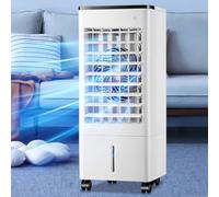 Climatiseur Mobile Silencieux 9L Refroidisseur d'air Climatiseurs Portables Économie d'énergie Ventilateur Humidificateur 3 Vitesses 15H Minuterie Refroidisseur par évaporation pour Maison Bureau