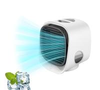 Climatiseur Mobile Silencieux Airbreeze air Cooler Air Breeze Portable Climatiseur Mobile Rafraîchisseur d’air personnel - Ultra silencieux, basse consommation- Idéal chambre, bureau, camping