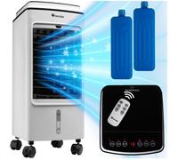 Climatiseur mobile - TECTAKE - Climatiseur d'air NOTOS mobile avec 3 modes de ventilation et lamelles pivotantes - Blanc