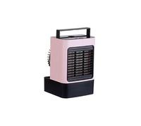 Climatiseur mobile, ventilateur portable, humidificateur de brumisation refroidissement d'air - rose