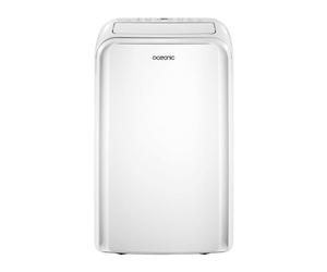 Climatiseur monobloc portable Oceanic OCEACLIM120W0 réversible 3530 W 12000 BTU, 4 fonctions, télécommande, blanc