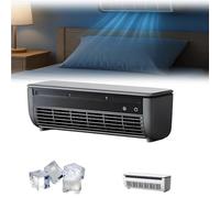 Climatiseur mural à chargement sans fil, unité de climatisation murale portable pour cuisine, chambre à coucher, ventilateur de refroidissement sans perçage, refroidissement instantané pour