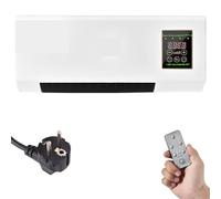Climatiseur Mural | Climatiseur Mural Sans Conduit 2 en 1 avec Télécommande, Climatiseurs de Refroidissement et de Chauffage avec Minuterie pour Salon, Chambre, Bureau et Petits Appartements